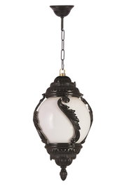Opviq Lámpara de araña para exteriores BFE-68182-BSY Negro y Blanco
